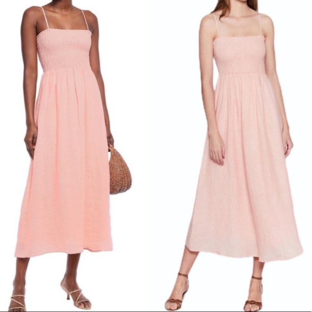Joie blush pink Linen Dress